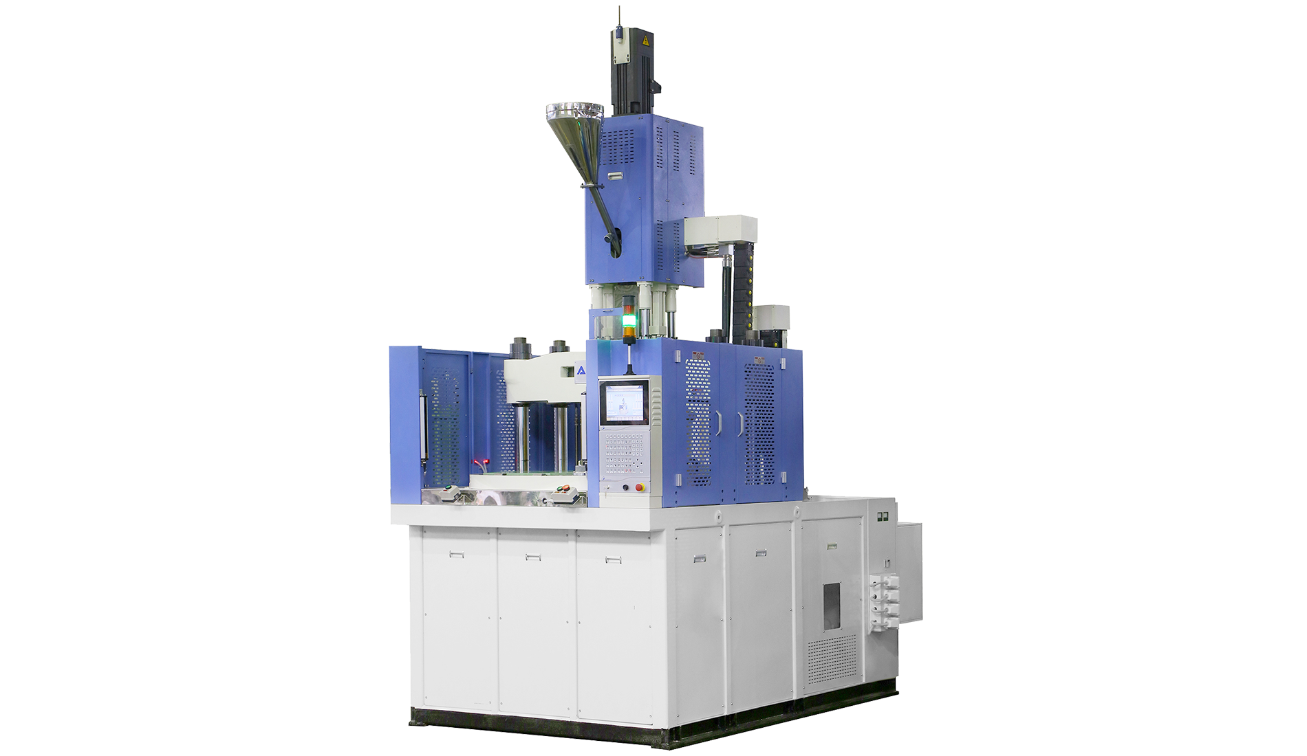 電動(dòng)立式轉(zhuǎn)盤(pán)注塑機(jī)